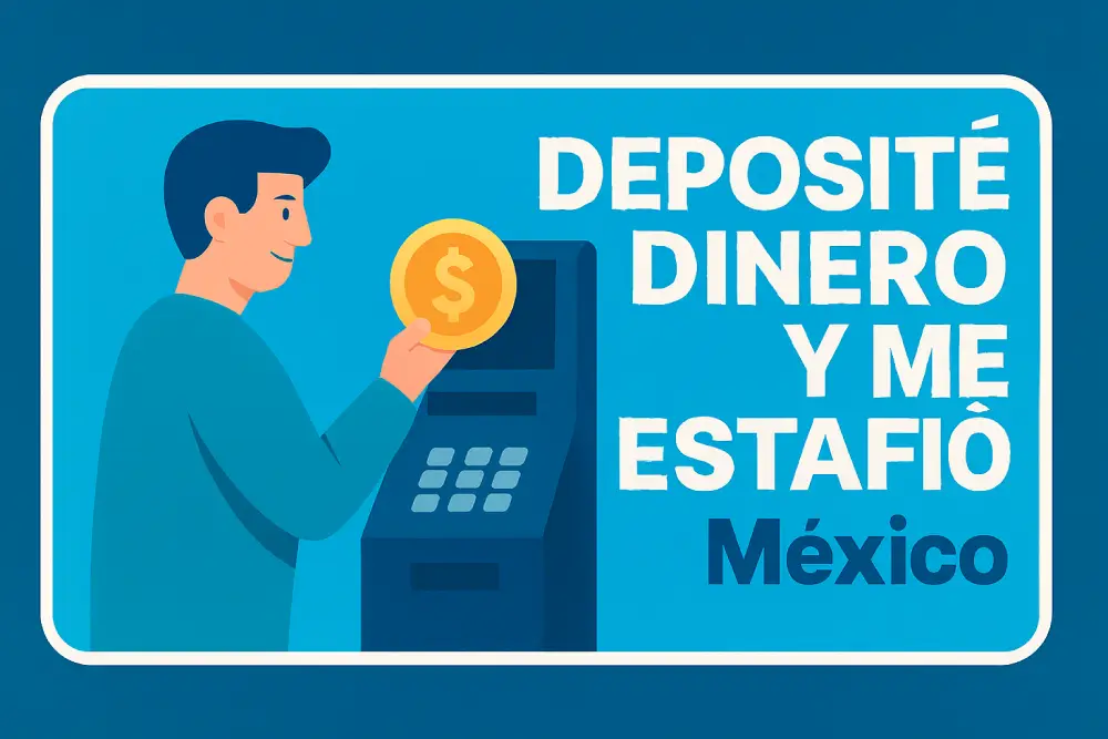 Deposite dinero y me estafaron México